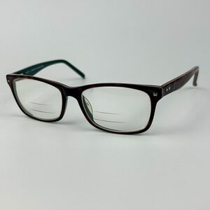 Avalon Beach Womens Eyeglasses Frame Black Tortoise Plastic Full Rim 52-16-140mm